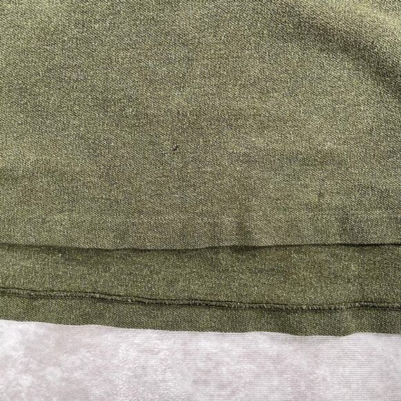 Vintage Polo by Ralph Lauren Embroidered Logo Olive Green Long Sleeve Button Up - Picture 5 of 6